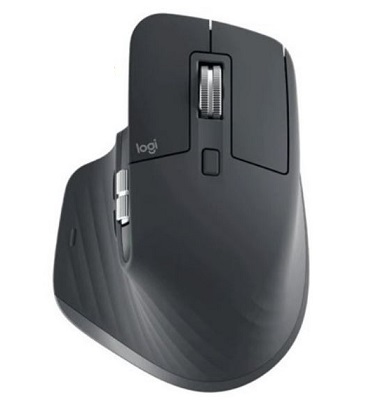 עכבר ארגונומי בלוטות' גרפיט' לוגי'טק Logitech MX Master 3S Graphite Ergonomic Bluetooth 8000dpi